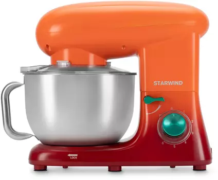 Миксер стационарный Starwind SPM7160 1.6 кВт, оранжевый (SPM7160)