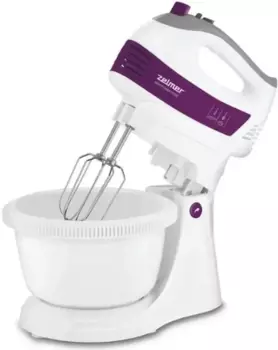 Миксер стационарный Zelmer ZHM2460P 700 Вт, белый/фиолетовый