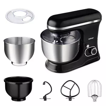 Миксер стационарный Zelmer ZKR1355 1.2 кВт, черный/серебристый (70305821P)