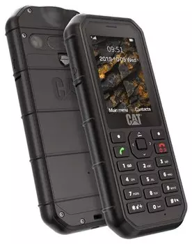 Мобильный телефон Caterpillar CAT B26, 2.4" 320x240 TFT, Spreadtrum SC6531F, 8Mb RAM, 8Mb, BT, 1xCam, 2-Sim, 1500mAh, micro-USB, черный (CAT-B26-BK)