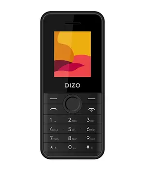 Мобильный телефон Dizo Star 200, 1.77" 160x120 QQVGA, MediaTek MTK6261D, BT, 1xCam, 1-Sim, 800 мА·ч, micro-USB, черный (DIZ-DH2272-BK)