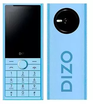 Мобильный телефон Dizo Star 400, 2.4" 320x240 QVGA, MediaTek MTK6261D, BT, 2xCam, 1-Sim, 1.43 А·ч, micro-USB, синий (DIZ-DH2271-BL)