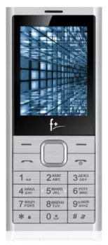 Мобильный телефон F+ B280, 2.8" 320x240 TN, BT, 1xCam, 2500 мА·ч, Nucleus, серебристый (B280 Silver)