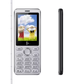 Мобильный телефон F+ S240, 2.4" 320x240 TFT, 32Mb RAM, 32Mb, BT, 1xCam, 2-Sim, 1000 мА·ч, micro-USB, серебристый (S240 Silver)