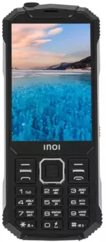 Мобильный телефон INOI 354Z, 3.5" 480x320 TFT, Unisoc SC6531H, 64Mb RAM, 64Mb, BT, 1xCam, 2-Sim, 3000 мА·ч, micro-USB, черный