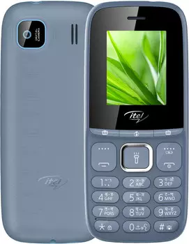 Мобильный телефон ITEL IT2173, 1.8" 320x240 TN, 32Mb RAM, 32Mb, BT, 1xCam, 2-Sim, 1000mAh, micro-USB, синий