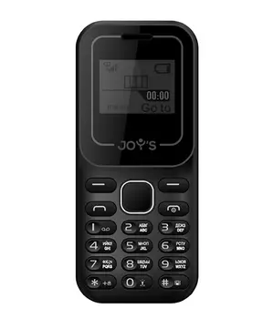 Мобильный телефон JOY'S S19, 1.44" 68x96, 32Mb RAM, 32Mb, BT, 2-Sim, 300mAh, micro-USB, черный (JOY-S19-BK)