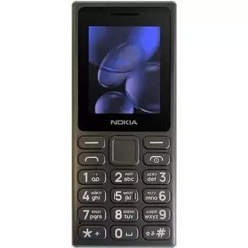 Мобильный телефон Nokia 108, 2" 160x126 TN, 2-Sim, 1000 мА·ч, micro-USB, черный (SP01Z07Z1982Y)