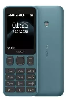 Мобильный телефон Nokia 125 TA-1253 Dual Sim, 2.4" 320x240 TN, 2-Sim, 1020 мАч, micro-USB, синий (16GMNL01A01)