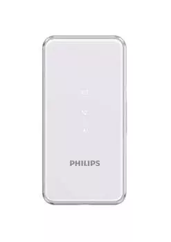 Мобильный телефон Philips Xenium E2601, 2.4" 240x320 QVGA, BT, 1xCam, 1-Sim, 1000 мА·ч, 0, серебристый (CTE2601SV/00)