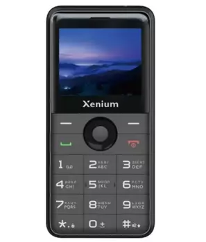 Мобильный телефон Xenium X700, 2.31" 320x240 TFT, Unisoc SC6531E, 32Mb RAM, 32Mb, BT, 1xCam, 2-Sim, 1700 мА·ч, USB Type-C, черный (CTX700BK/00)