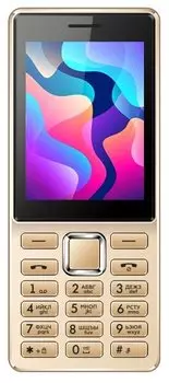 Мобильный телефон Strike F30, 2.8" 320x240 TN, 32.8Mb RAM, 32.8Mb, BT, 1xCam, 2-Sim, 1000mAh, micro-USB, золотистый