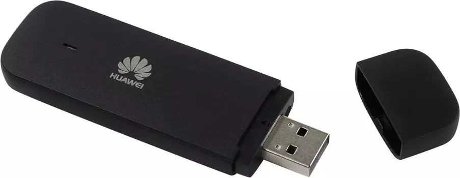 Модем Huawei E3372h-320, LTE, USB, черный (51071SUA)