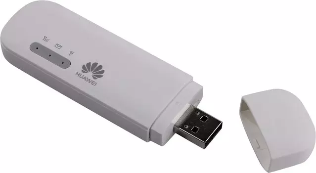 Модем Huawei E8372H-320, LTE, Wi-Fi, USB, белый (51071TEA)