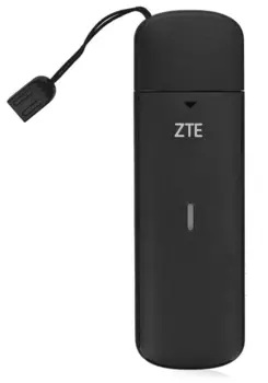 Модем ZTE MF833N, LTE, USB, черный (MF833N)