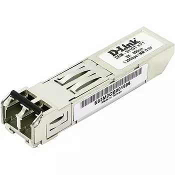 Модуль D-Link 1000Base-SX, 550m, LC duplex, 850нм (DEM-311GT)