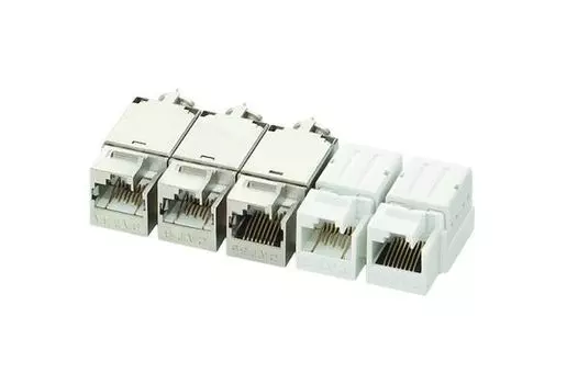 Модуль Keystone NIKOMAX LS для системы мониторинга, RJ-45(8P8C) cat.6, 1шт., белый (NMC-KJUE2-LS-WT)