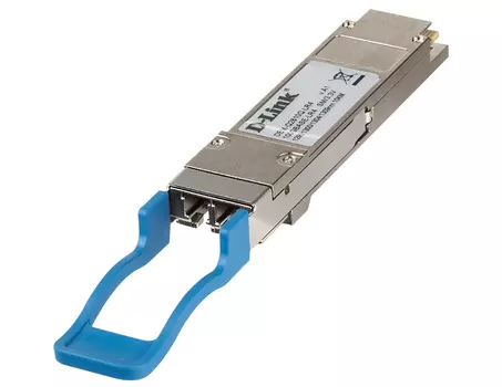 Модуль QSFP28 D-Link DEM-Q2810Q-LR4, 10 км, LC, 100 Гбит/с, SM, двойной (DEM-Q2810Q-LR4/A1A)