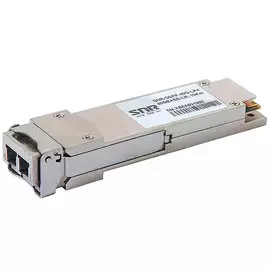 Модуль QSFP+ SNR SNR-QSFP+LR4-10, 10 км, LC, Tx:1310 нм, Rx:1310 нм, 40 Гбит/с, SM, двойной, DDM (SNR-QSFP+LR4-10)