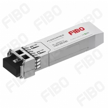 Модуль SFP+ FIBO, 10 км, LC, Tx:1410 нм, 10 Гбит/с, SM, двойной, WDM, DDM (FT-S10-C4110LD)