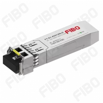Модуль SFP FIBO, 120 км, LC, Tx:1550 нм, Rx:1550 нм, 1.25 Гбит/с, SM, двойной, DDM (FT-S1-X55120LD)