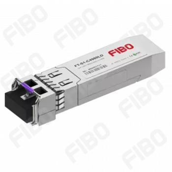 Модуль SFP FIBO, 80 км, LC, Tx:1490 нм, 1.25 Гбит/с, SM, двойной, WDM, DDM (FT-S1-C4980LD)