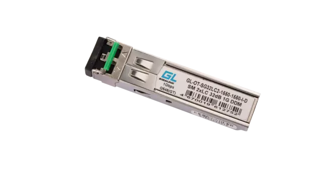 Модуль SFP Nikomax (Gigalink), 120 км, LC, Tx:1550 нм, Rx:1550 нм, 1.25 Гбит/с, SM, двойной, DDM (GL-OT-SG32LC2-1550-1550-I-D)