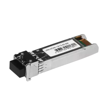 Модуль SFP+ Lanmaster, 40км, LC, Tx:1270 нм, Rx:1330 нм, 10 Гбит/с, SM, двойной, WDM, DDM (LAN-WDM+12/13-40-SM)