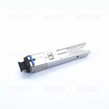 Модуль SFP Osnovo SFP-S1SC13-G-1310-1550, 20 км, SC, Tx:1310 нм, Rx:1550 нм, 1.25 Гбит/с, SM (SFP-S1SC13-G-1310-1550)