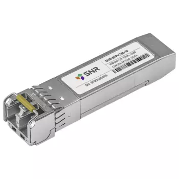 Модуль SFP+ SNR, 10 км, LC, Tx:1350 нм, 10 Гбит/с, SM, двойной (SNR-SFP+C35-10)