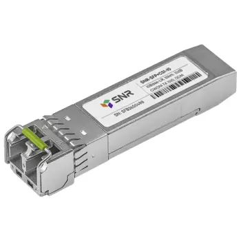 Модуль SFP+ SNR, 10 км, LC, Tx:1510 нм, 10 Гбит/с, SM, двойной (SNR-SFP+C51-10)