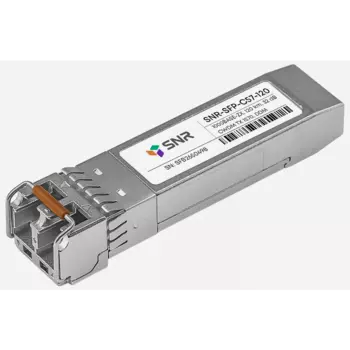 Модуль SFP SNR, 120км, LC, 32 дБ, Tx:1590 нм, 1 Гбит/с, SM, двойной (SNR-SFP-C59-120)