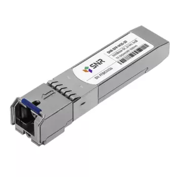 Модуль SFP SNR, 20 км, LC, Tx:1310 нм, 100 Мбит/с, SM, одинарный, WDM (SNR-SFP100-W35-20-LC)