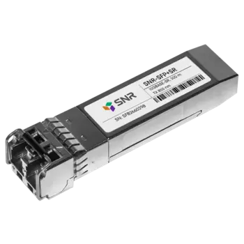 Модуль SFP+ SNR, 300 м, LC, Tx:850 нм, Rx:850 нм, 10 Гбит/с, MM, двойной, DDM (SNR-SFP+SR)