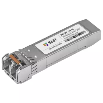 Модуль SFP SNR, 80км, LC, 32 дБ, Tx:1370 нм, 1 Гбит/с, SM, двойной (SNR-SFP-C37-80)