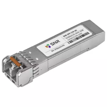 Модуль SFP SNR, 80 км, LC, Tx:1390 нм, 1 Гбит/с, SM, двойной (SNR-SFP-C39-80)