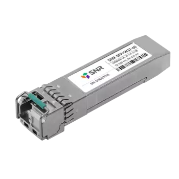 Модуль SFP+ SNR SNR-SFP+W37-60, 60 км, LC, Tx:1330 нм, Rx:1270 нм, 10 Гбит/с, SM, WDM (SNR-SFP+W37-60)