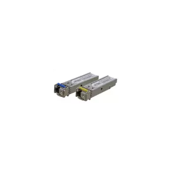 Модуль SFP Wi-Tek WI-SFP10LC-20KM, 20 км, LC, Tx:1310 нм, Rx:1550 нм, 1 Гбит/с, SM, одинарный, WDM, DDM, 2 шт
