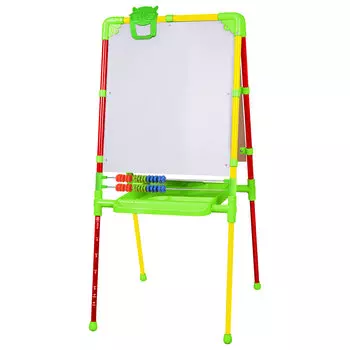 Мольберт BRAUBERG NIKA KIDS, красный/желтый (238051)