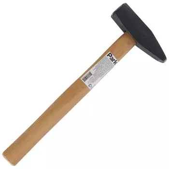 Молоток, рукоять дерево, боек сталь 600 г, PARK (354222)