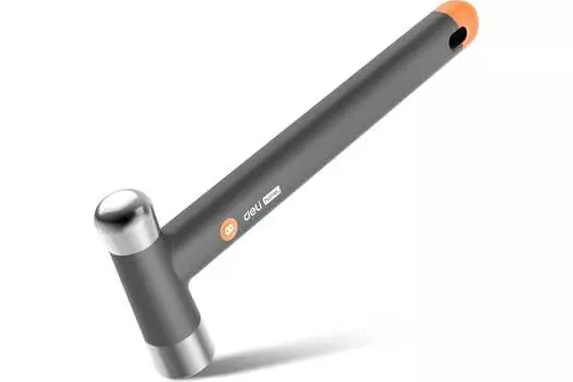 Молоток, рукоять термопластичная резина, боек сталь 250 г, Deli Home Series Black HT7008C (112883)