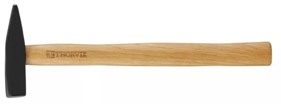 Молоток слесарный, рукоять дерево, боек сталь 600 г, Thorvik WHH600