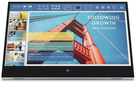 Монитор 14" HP E14 G4 IPS, 1920x1080 (16:9), 400кд/м2, 5мс, 178°/178°, FreeSync, USB Type-C, USB-Hub, серебристый (1B065AA#ABB)