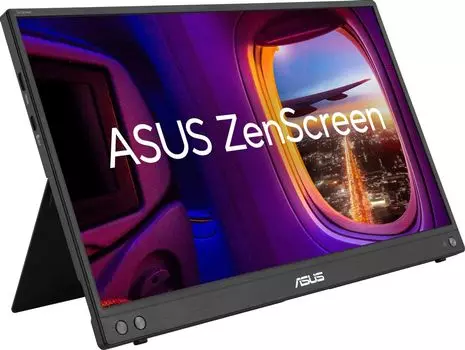 Монитор 15.6" ASUS ZenScreen MB16AHV IPS, 1920x1080 (16:9), 250кд/м2, 5 мс, 178°/178°, HDMI, USB Type-C, черный (90LM0381-B02370)
