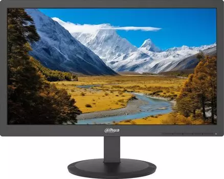 Монитор 19.5" Dahua DHI-LM20-A202S TN, 1600x900 (16:9), 250кд/м2, 5 мс, 90°/65°, VGA, HDMI, черный (DHI-LM20-A202S)