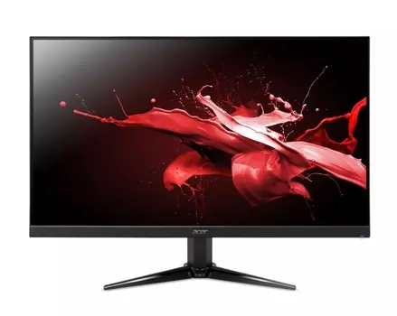 Монитор 21.5" Acer Nitro QG221QHbii VA, 1920x1080 (16:9), 250кд/м2, 100 Гц, 1 мс, 178°/178°, VGA, HDMI, USB Type-C, черный (UM.WQ1EE.H01)