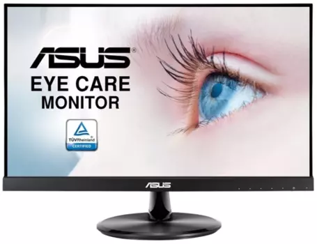 Монитор 21.5" ASUS VP229Q IPS, 1920x1080 (16:9), 250кд/м2, 5мс, 178°/178°, FreeSync, VGA, HDMI, DisplayPort, черный (90LM06B7-B01370)