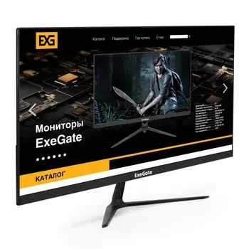 Монитор 21.5" ExeGate ProSmart EV2207A VA, 1920x1080 (16:9), 280кд/м2, 5 мс, 178°/178°, VGA, HDMI, черный (EX294343RUS)