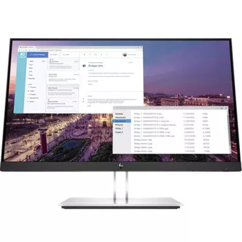 Монитор 21.5" HP E22 G4 IPS, 1920x1080 (16:9), 250кд/м2, 5мс, 178°/178°, VGA, HDMI, DisplayPort, USB-Hub, черный/серебристый (9VH72AA)