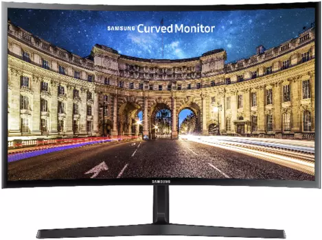 Монитор 23.5" Samsung C24F396FHI curved black (VA, 1920x1080, 16:9, 178/178, 250cd/m2, 3000:1, 4ms, VGA, HDMI) (LC24F396FHICUZ) (Плохая упаковка)